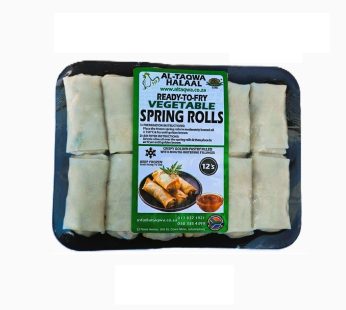 VEGETABLE SPRING ROLLS (per dozen)